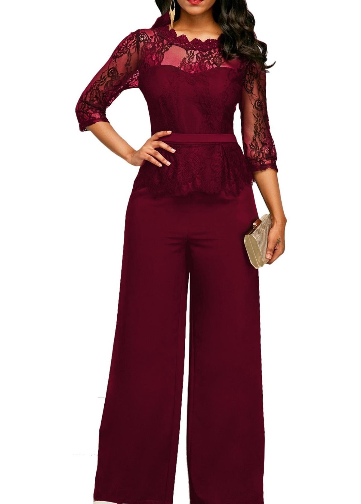 The New Summer New Sexy Lace Jumpsuits - Image 7